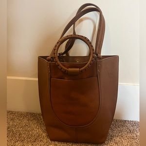 Lucky Brand leather tote
